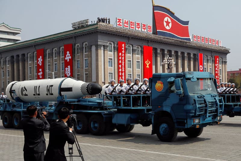 North Korea launches ballistic missile amid tensions
