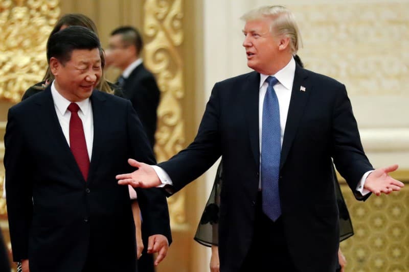 Trump warns china of "big trouble" selling arms to iran